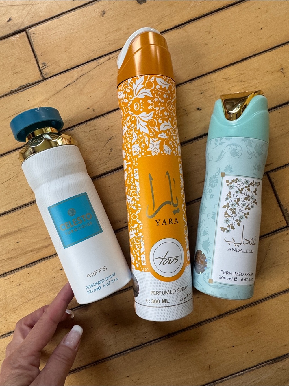 Ara Orange Floral Perfumed Body Spray